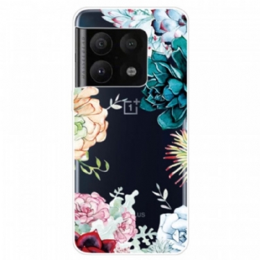 Cover OnePlus 10 Pro 5G Sømløse Akvarelblomster