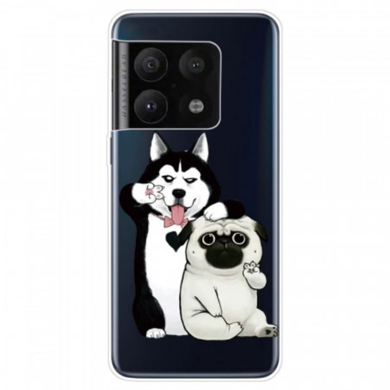 Mobilcover OnePlus 10 Pro 5G Sjove Hunde