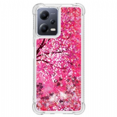 Cover Poco X5 5G Glitter Træ