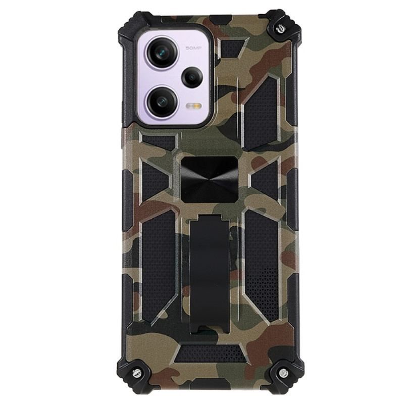 Mobilcover Poco X5 5G Camouflage Aftagelig Støtte