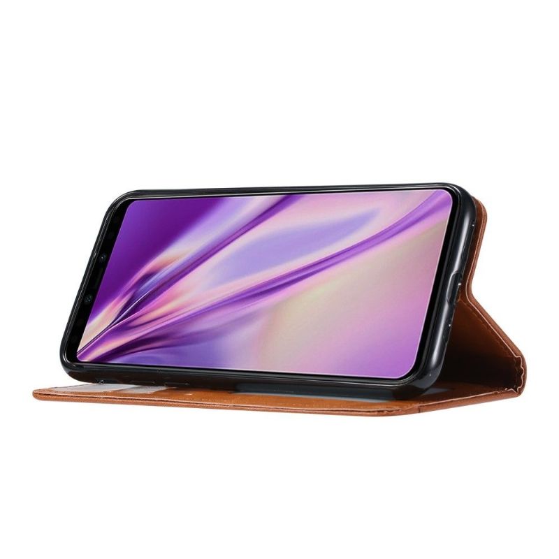 Læder Cover Google Pixel 4 XL Læder Effekt Stand Case