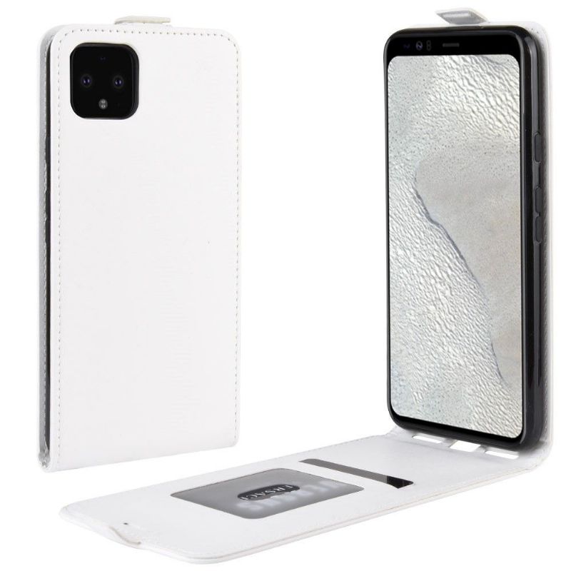 Læder Cover Google Pixel 4 XL Original Flip Cover Lodret Imiteret Læder