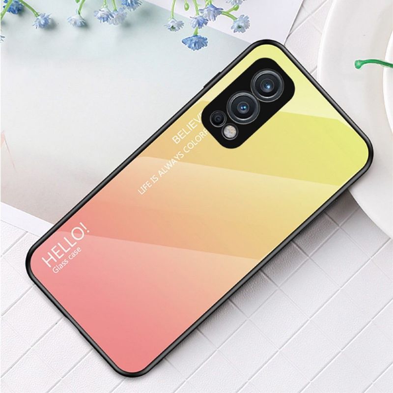 Cover OnePlus Nord 2 5G Anti-fald Farvegradient