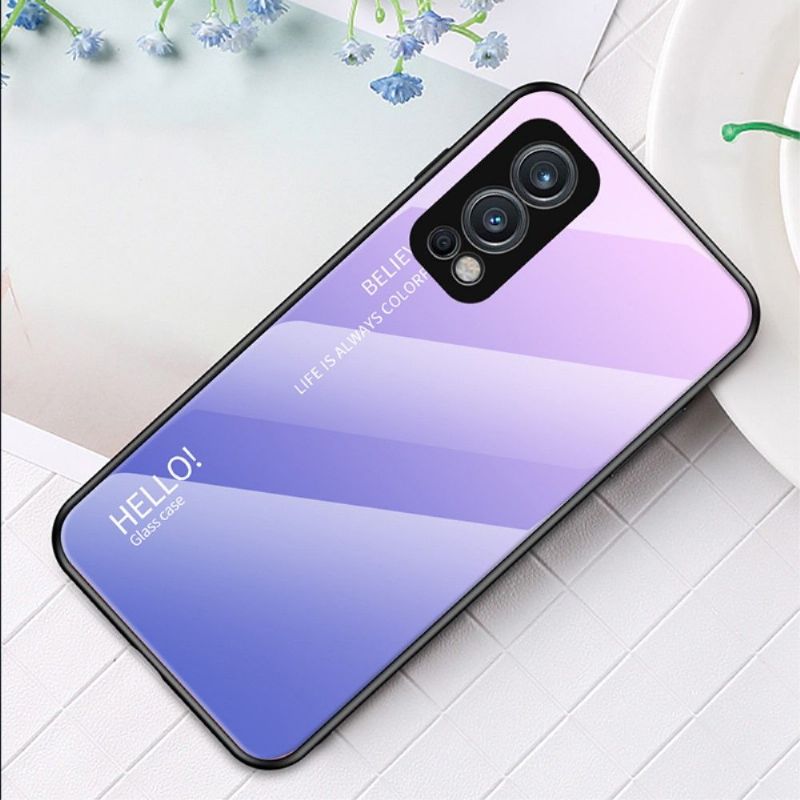 Cover OnePlus Nord 2 5G Anti-fald Farvegradient