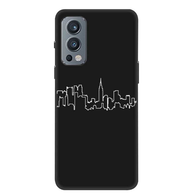 Cover OnePlus Nord 2 5G Anti-fald Silicon City