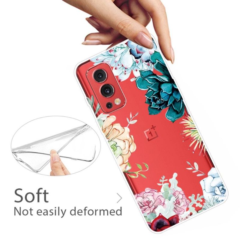 Cover OnePlus Nord 2 5G Anti-fald Variety Af Blomster