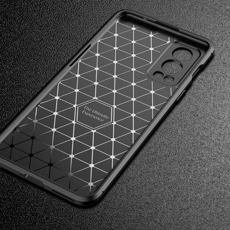 Cover OnePlus Nord 2 5G Carbon Fiber Style