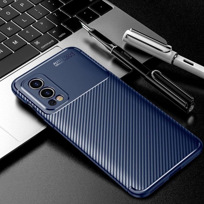 Cover OnePlus Nord 2 5G Carbon Fiber Style