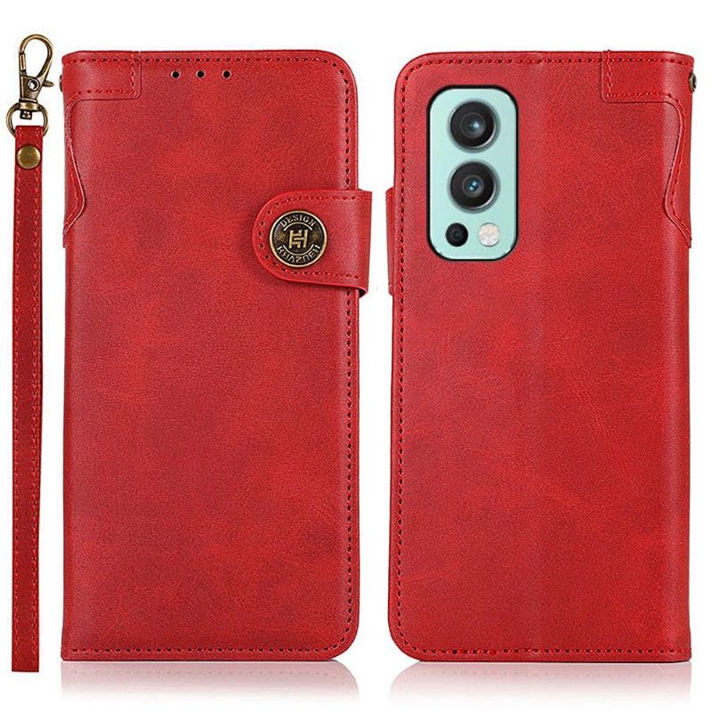 Flip Cover OnePlus Nord 2 5G Anti-fald Khazneh The Classic