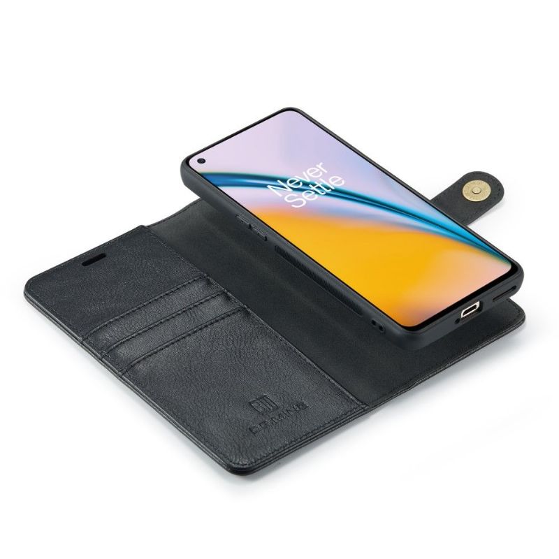 Flip Cover OnePlus Nord 2 5G Beskyttelsessæt 2 i 1 Aftagelig