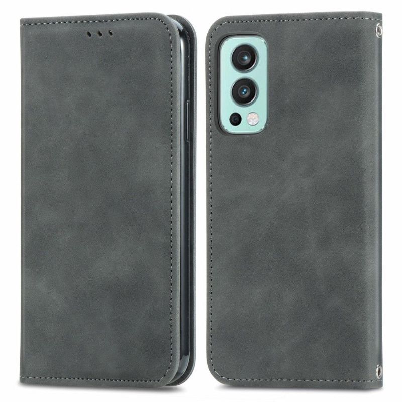 Flip Cover OnePlus Nord 2 5G Business Retro