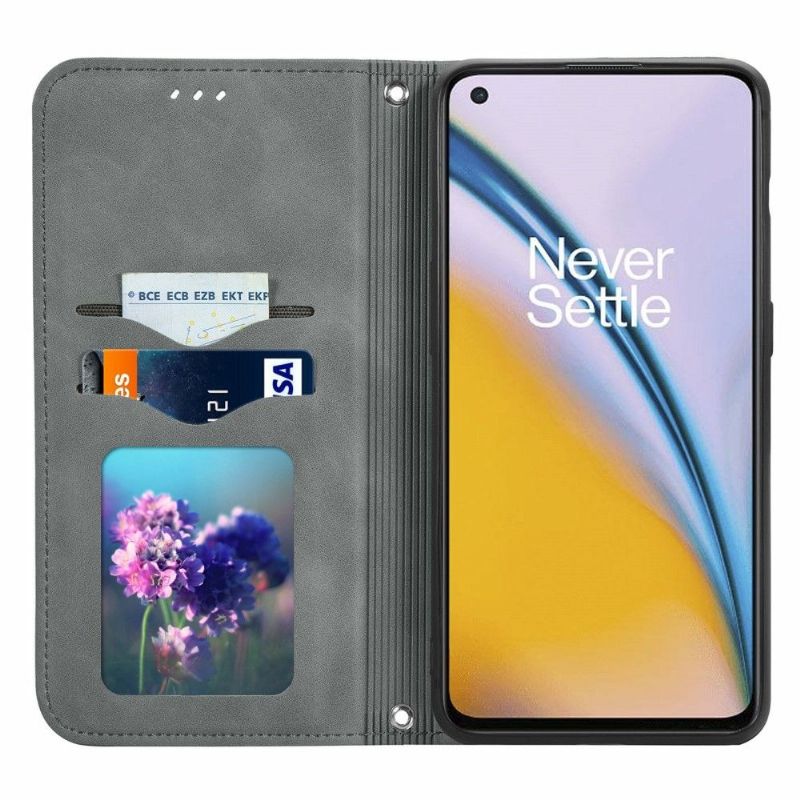 Flip Cover OnePlus Nord 2 5G Business Retro