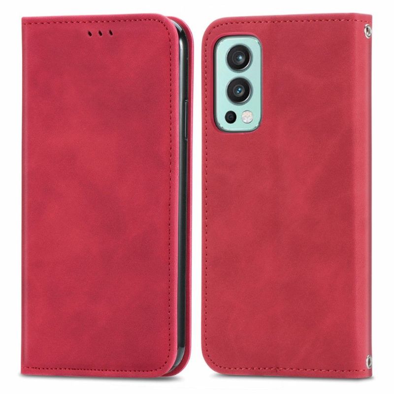 Flip Cover OnePlus Nord 2 5G Business Retro