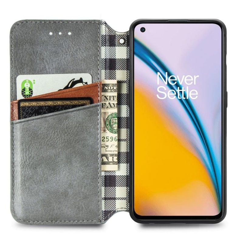 Flip Cover OnePlus Nord 2 5G Kub Design Kortholder