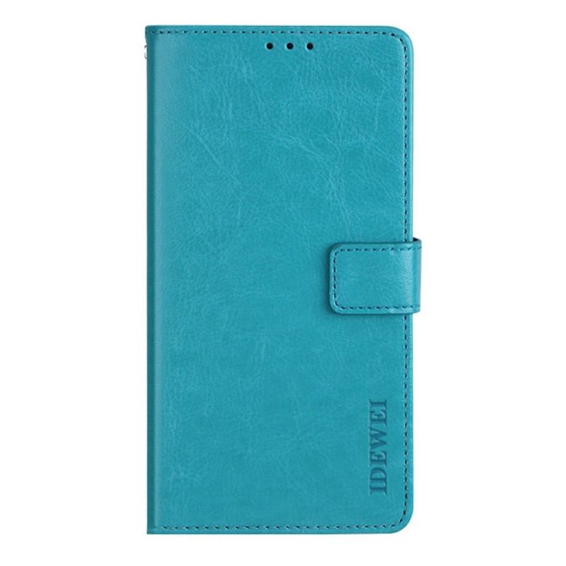 Flip Cover OnePlus Nord 2 5G Læder Cover Idewei Folio Lædereffekt