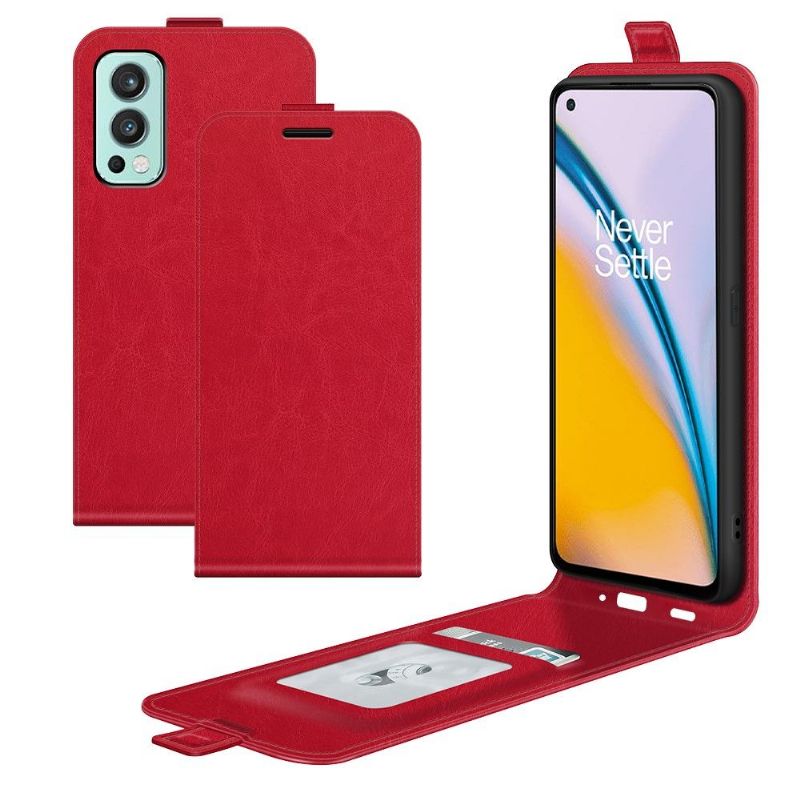 Flip Cover OnePlus Nord 2 5G Læder Cover Kunstlæder Lodret