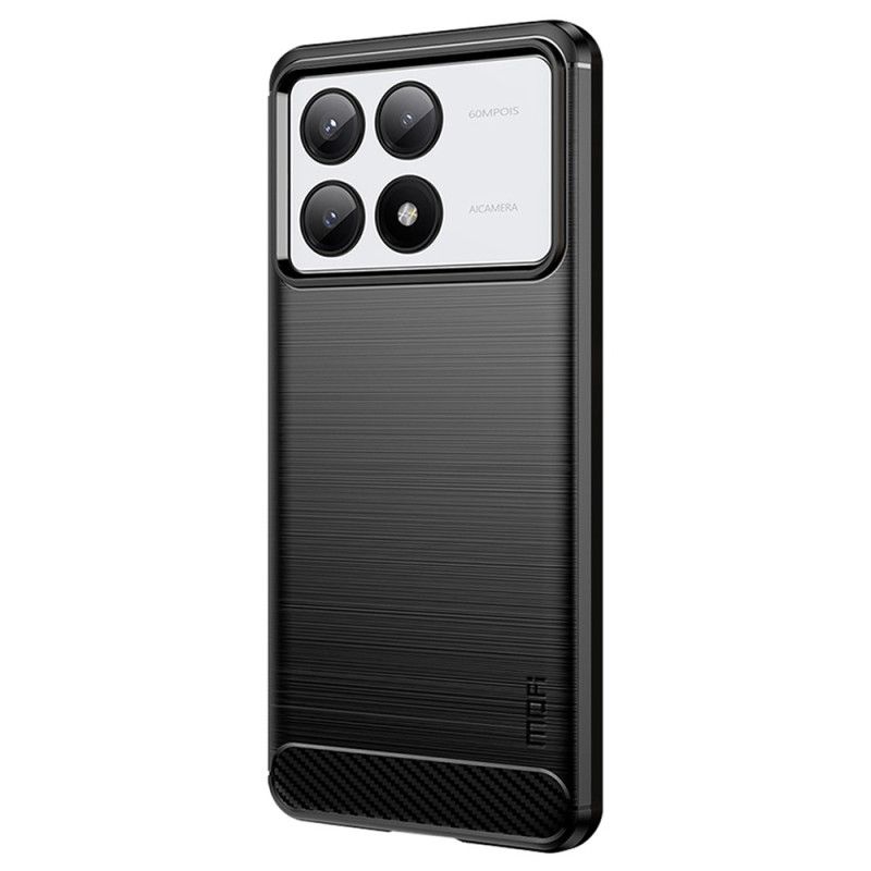 Cover Poco X6 Pro 5g Mofi Børstet Kulfiber