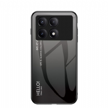 Cover Poco X6 Pro 5g Telefon Etui Hej Hærdet Glas