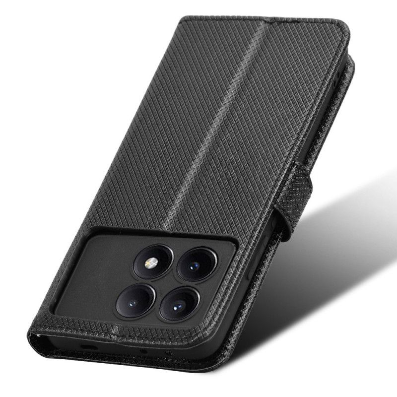 Flip Cover Poco X6 Pro 5g Prikket Rem