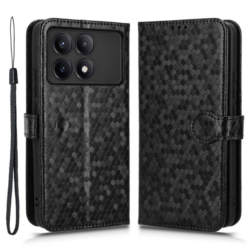 Flip Cover Poco X6 Pro 5g Strap Points