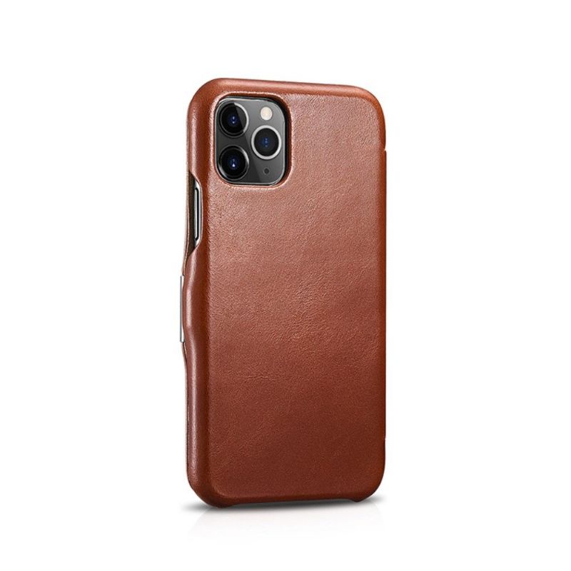 Cover iPhone 11 Pro Flip Cover Ægte Læder