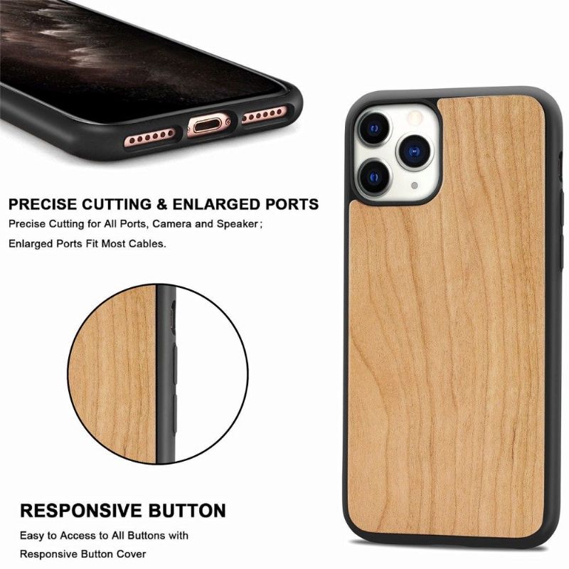 Cover iPhone 11 Pro Premium Træ