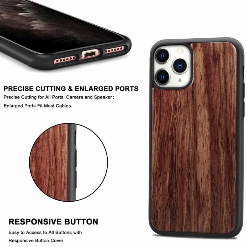 Cover iPhone 11 Pro Premium Træ