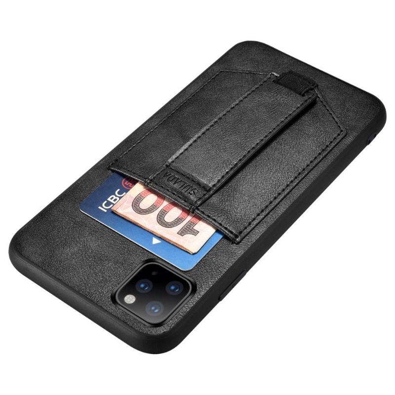 Cover iPhone 11 Pro Sulada Imiteret Læder Kortholder