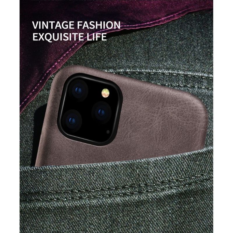 Cover iPhone 11 Pro Vintage Series Imiteret Læder