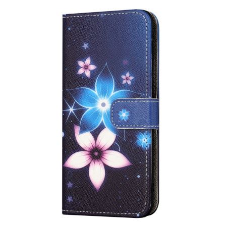 Flip Cover Honor 200 Lite Måneblomster Med Rem