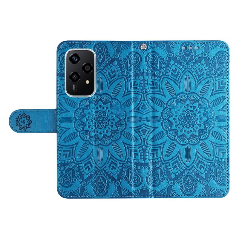 Flip Cover Honor 200 Lite Solsikkemønster