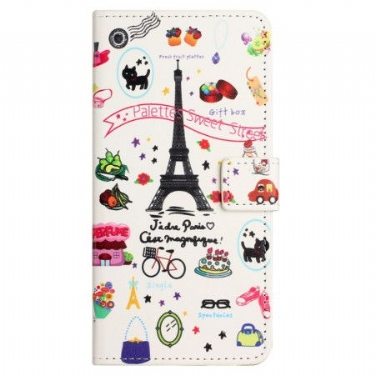 Læder Cover Honor 200 Lite Telefon Etui Jeg Elsker Paris