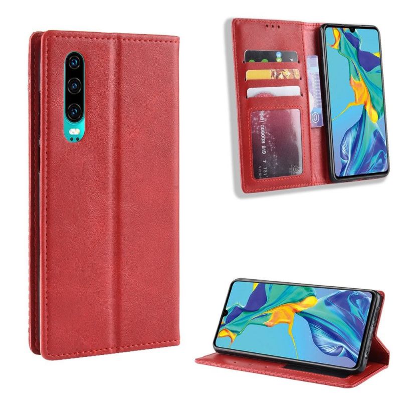 Etui Huawei P30 Læderstil Le Cirénius