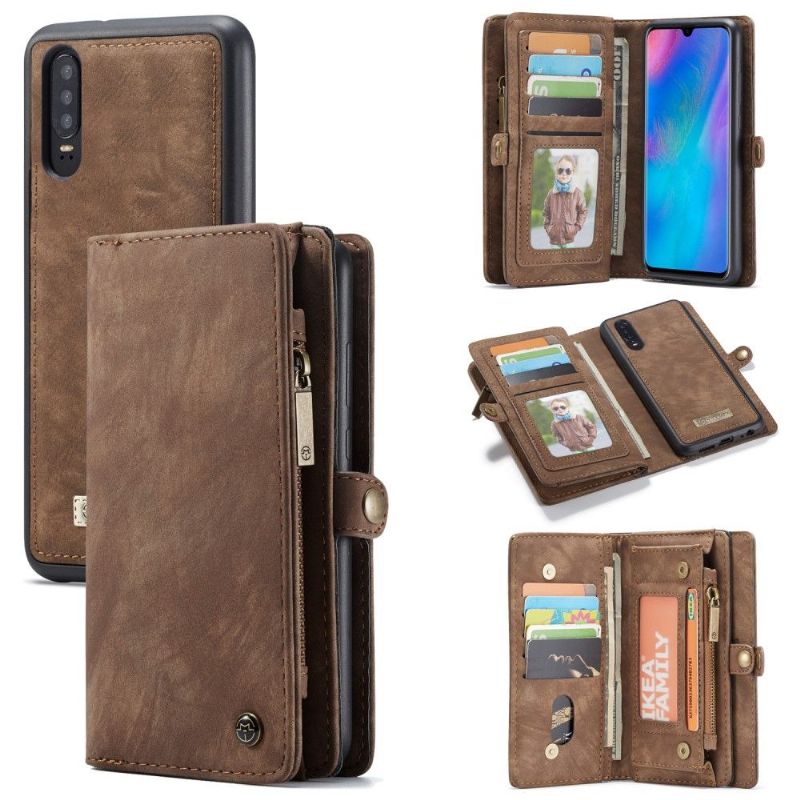 Flip Cover Huawei P30 Og Kortholder Cover - Brun