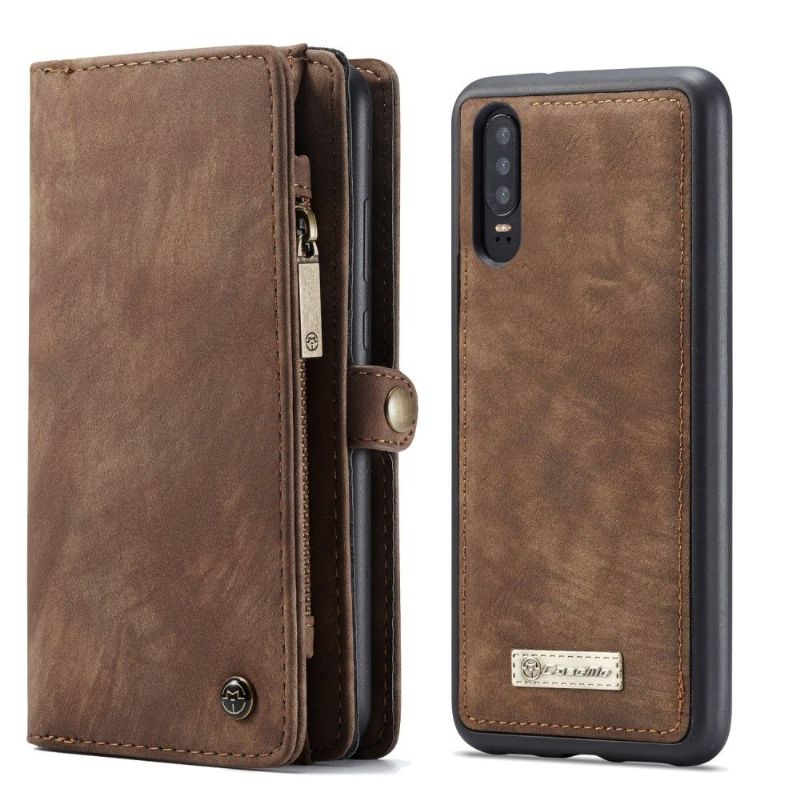 Flip Cover Huawei P30 Og Kortholder Cover - Brun