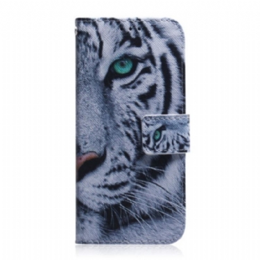 Flip Cover Google Pixel 7 Pro Hvid Tiger