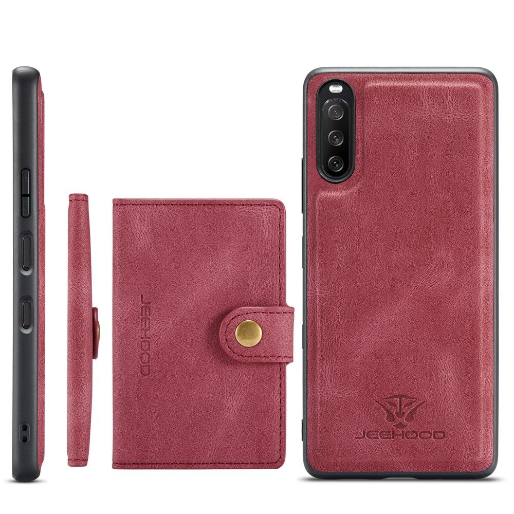 Cover Sony Xperia 10 III Med Magnetkortholder