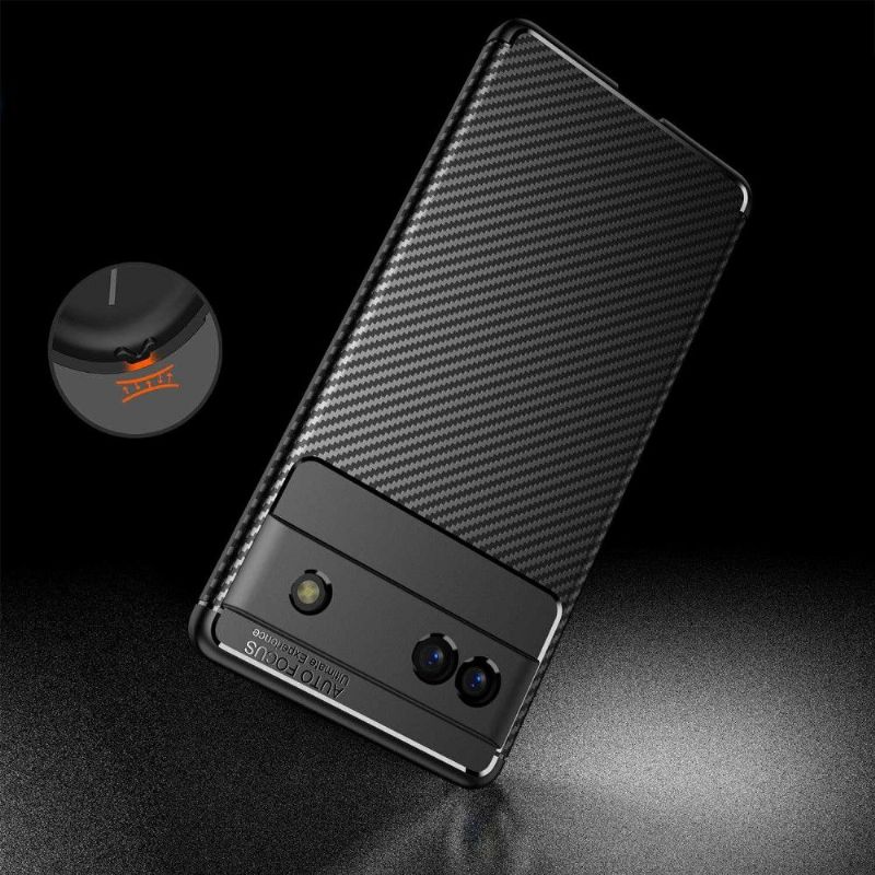 Cover Google Pixel 6a Carbon Fiber Style