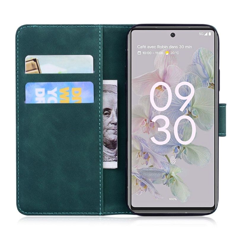 Flip Cover Google Pixel 6a Roman Soft Touch