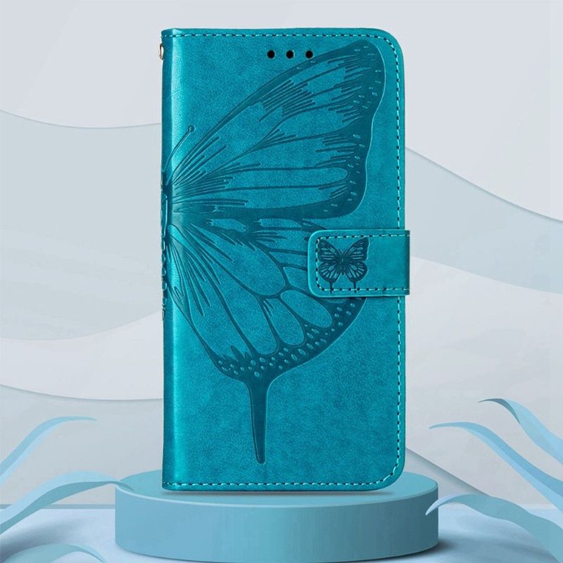 Flip Cover Google Pixel 6a Sommerfugleblomst Kortholder