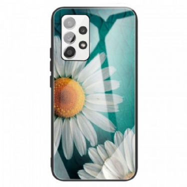 Cover Samsung Galaxy A13 Daisy Hærdet Glas