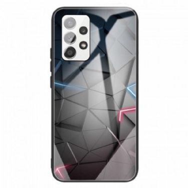 Cover Samsung Galaxy A13 Hærdet Glas Geometri