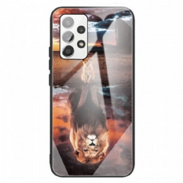 Cover Samsung Galaxy A13 Lion Cub's Dream Hærdet Glas