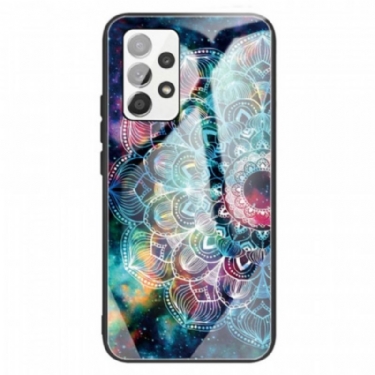 Cover Samsung Galaxy A13 Mandala Hærdet Glas