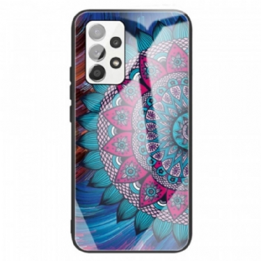 Cover Samsung Galaxy A13 Mandala Hærdet Glas