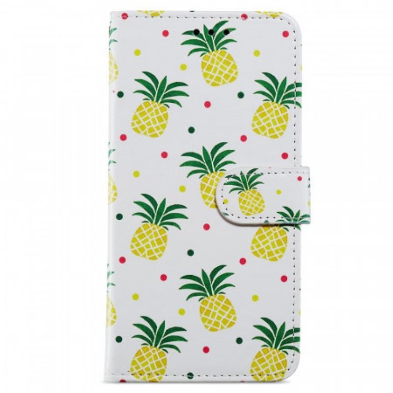 Flip Cover Samsung Galaxy A13 Flere Ananas