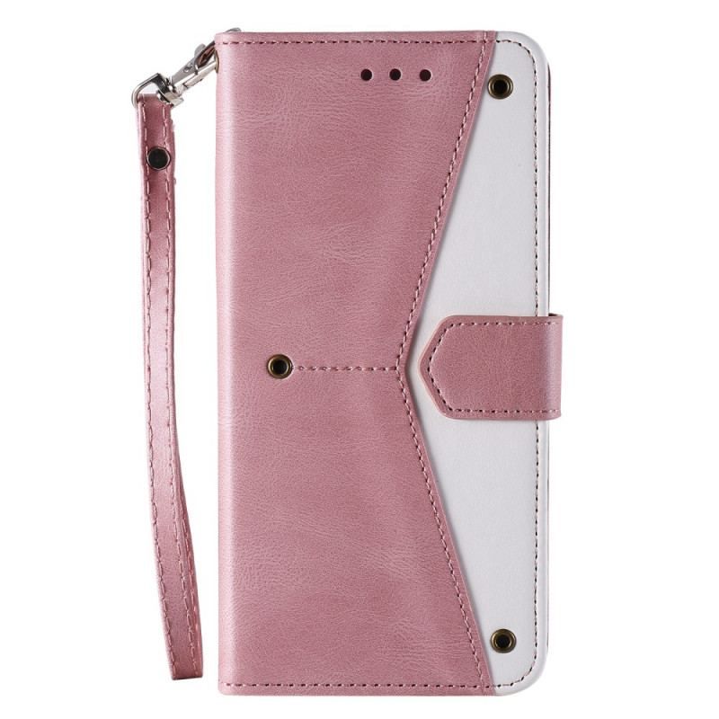 Flip Cover Samsung Galaxy A13 Skin-touch-sømme