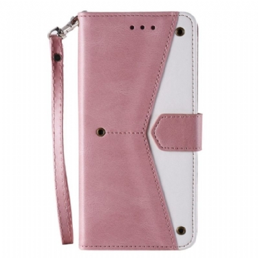 Flip Cover Samsung Galaxy A13 Skin-touch-sømme