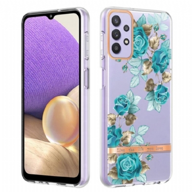 Mobilcover Samsung Galaxy A13 Sømløs Blomster