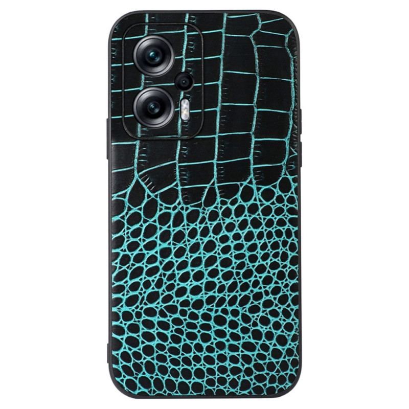 Cover Poco X4 GT Ægte Crocodile Texture Læder